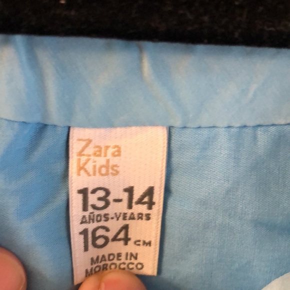 Zara tiered trapeze halter dress with ruffle tiers - Picture 3 of 6